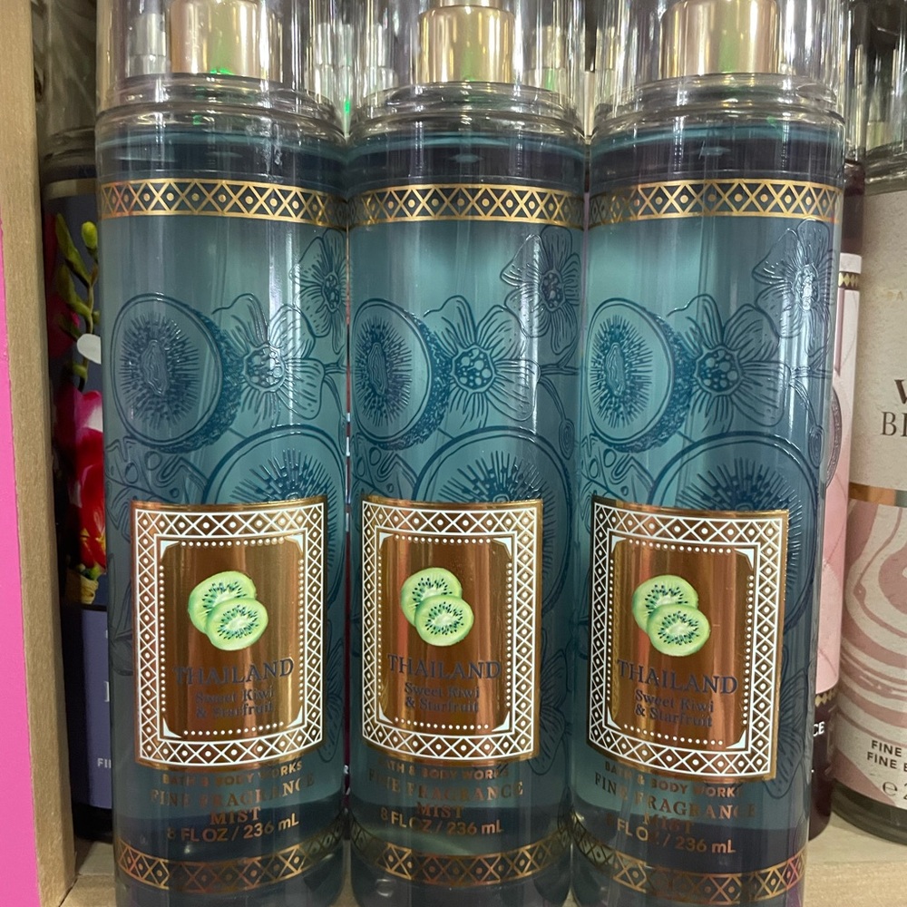3 Bath & Body Works Thailand Blue Fine Fragrance Mist